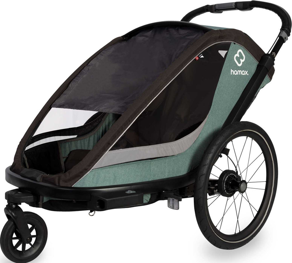 Cocoon green/black for 2 child