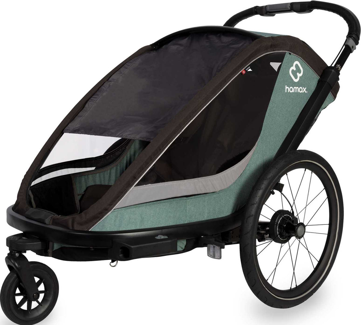 Cocoon green/black for 2 child