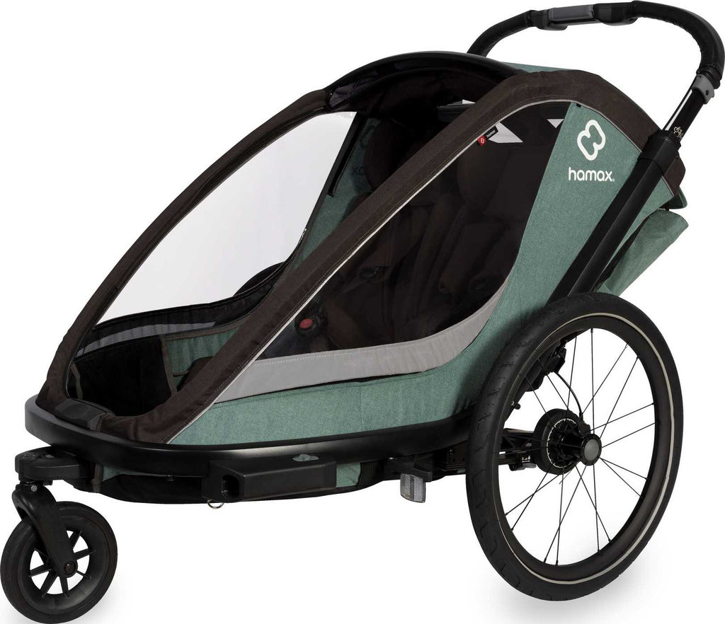 Cocoon green/black for 2 child