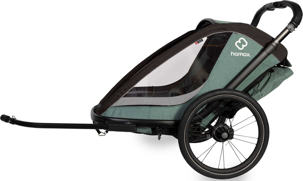 Cocoon green/black for 2 child