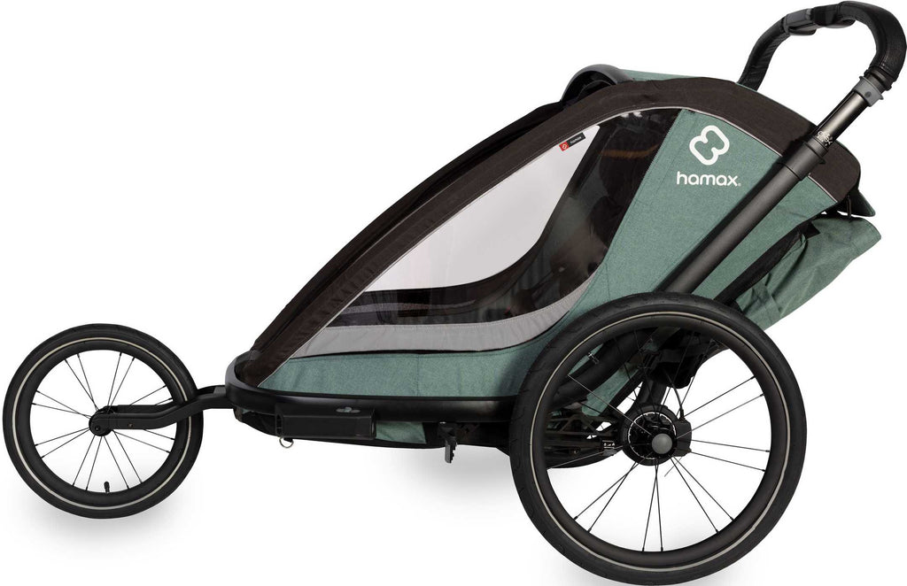 Cocoon green/black for 2 child