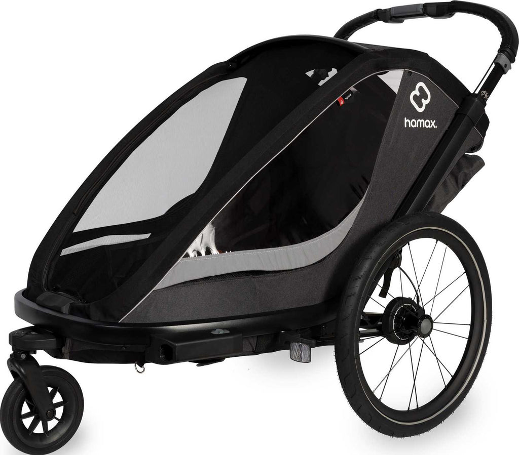 Cocoon grey/black for 2 childr