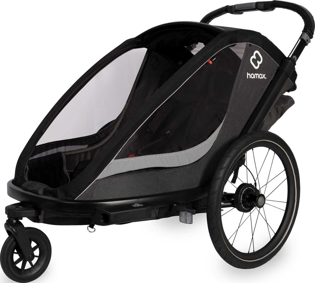 Cocoon grey/black for 2 childr