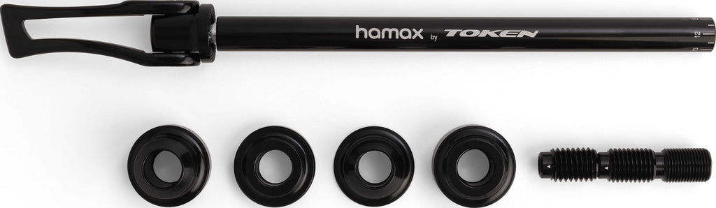 Steckachse 12 mm schwarz