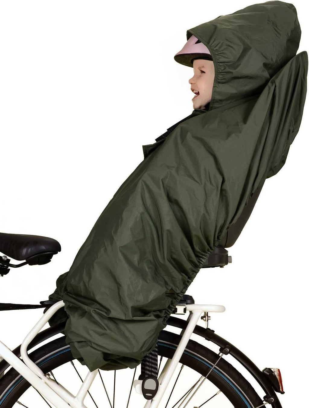 Regenponcho grün