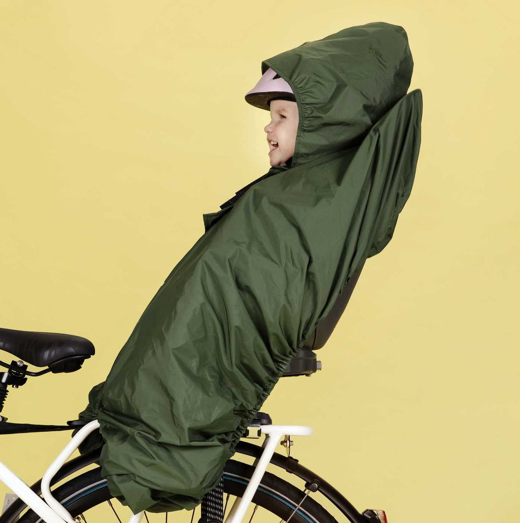 Regenponcho grün