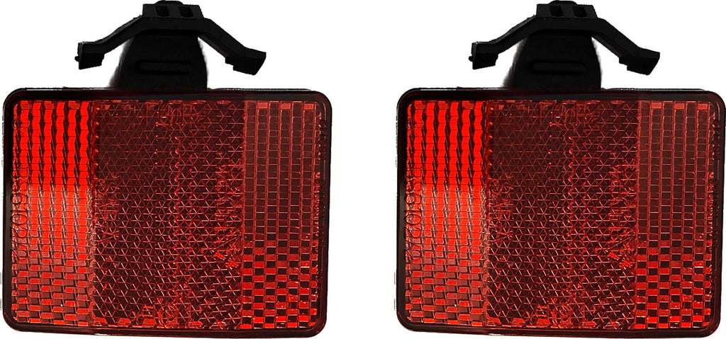 Rear reflectors 2 pieces incl.