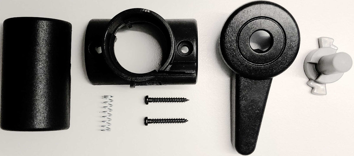 Brake handle including screws