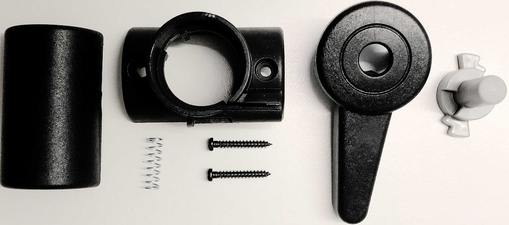 Brake handle including screws