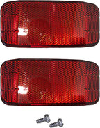 Rear reflectors 2 pieces incl.